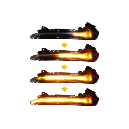 Lampi semnalizare oglinda dinamica compatibile Audi A6 C7 C7.5 RS6 S6 4G — imaginea 2