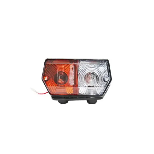Lampi semnalizare si pozitie tractor fata stanga dreapta 12V U-650 / LSF-3S — imaginea 2