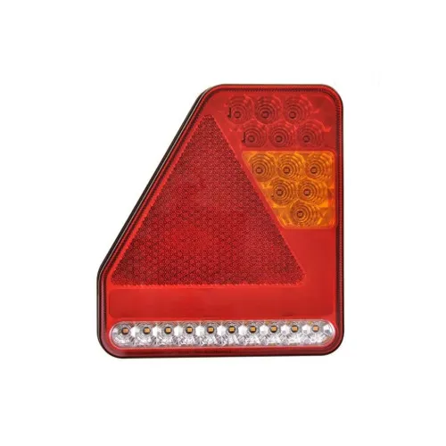 Lampi stop camion LED SMD stanga dreapta 12V/24V 190x200x40 mm — imaginea 2