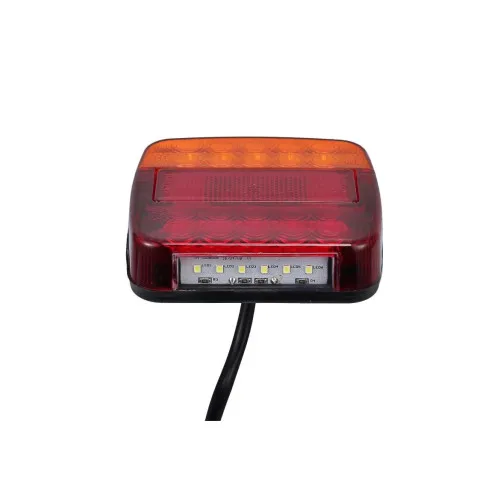 Lampi stop LED stanga dreapta 5 functii cu iluminare numar 110x105 mm — imaginea 4