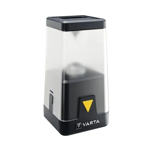 Lanterna camping LED Varta Outdoor Ambiance, 500 lumeni, negru, 96mm
