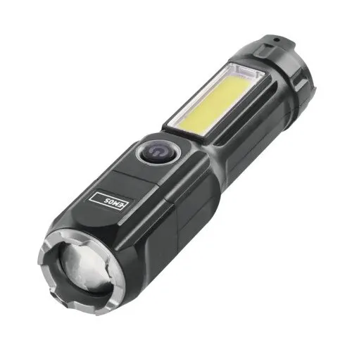 Lanterna LED Emos, 150 lumeni, acumulator 1200mAh, negru, 40g