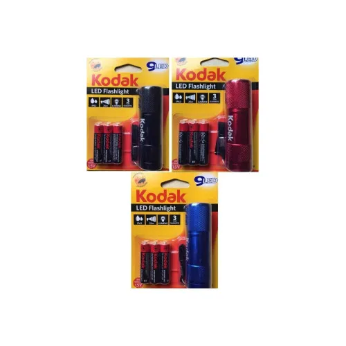 Lanterna LED Kodak 9 LED 46 lumeni IP62 25 m cu 3 baterii AAA — imaginea 3