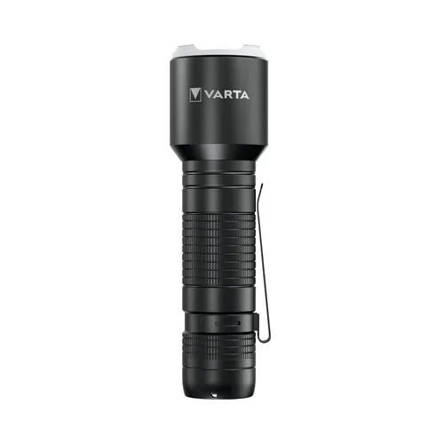Lanterna LED VARTA Aluminium Light F30 Pro, 400 lumeni, negru, 36x129mm