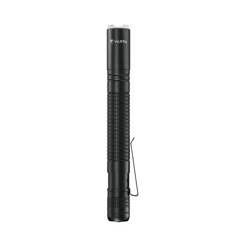 Lanterna LED Varta F10 Pro 150lm, negru, 20x133mm, cu 2 baterii incluse