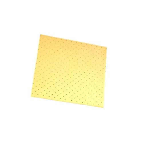 Laveta auto tip piele sintetica chamois cu gauri 40x30cm — imaginea 2