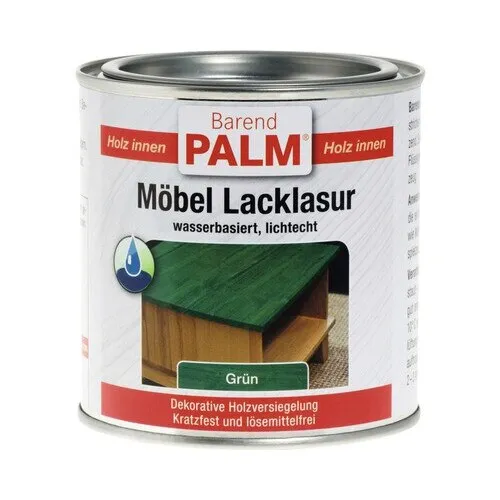Lazura pentru mobila Barend Palm verde 375 ml