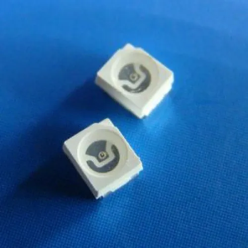 LED SMD 1210 lumina albastra ( pret 50 buc / set ) — imaginea 2