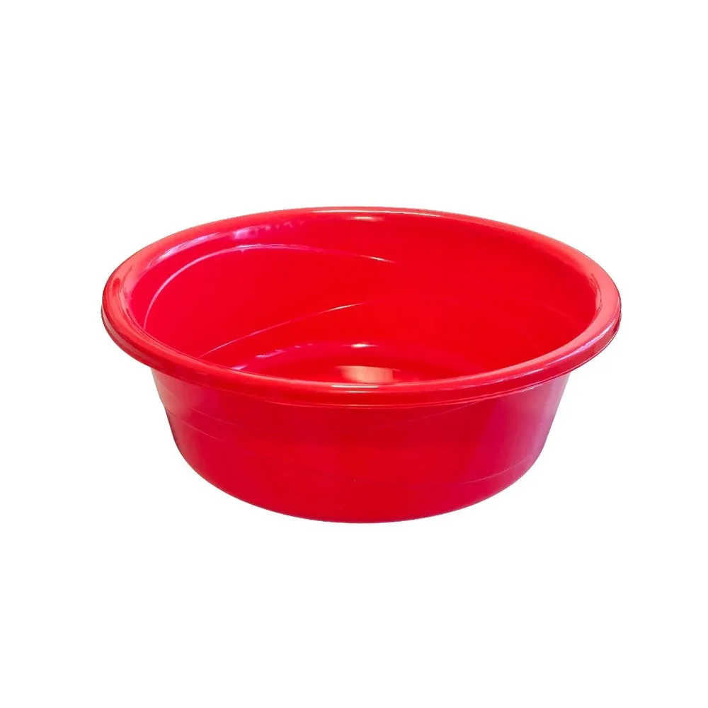 Lighean rotund, plastic, diverse culori, 20 L, 480 x 170 mm