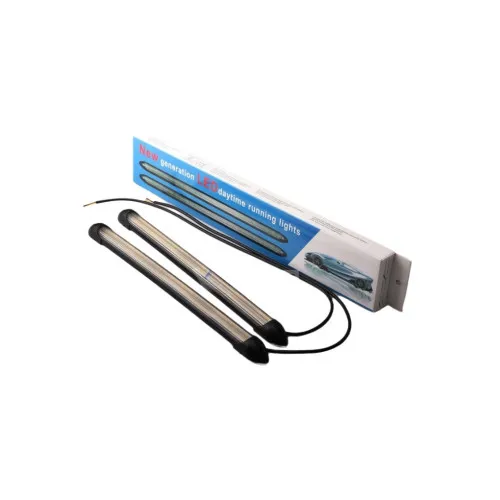 Lumini de zi DRL LED 27.5 cm 12V cu semnalizare dinamica set 2 bucati — imaginea 4