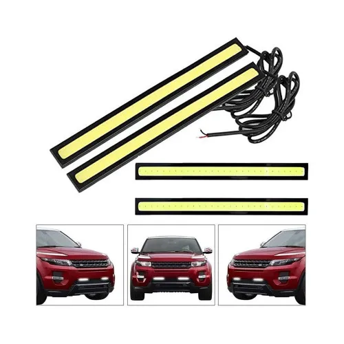Lumini de zi DRL LED COB 17 cm set 2 bucati — imaginea 2