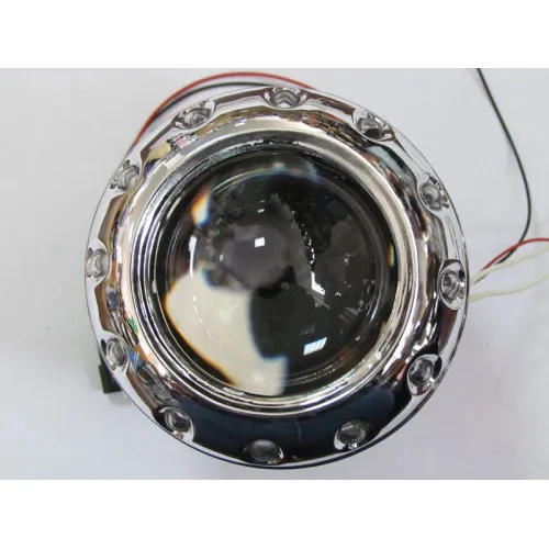 Lupe Bi-xenon Devil Eyes ALB 2.5 inch 001W — imaginea 3