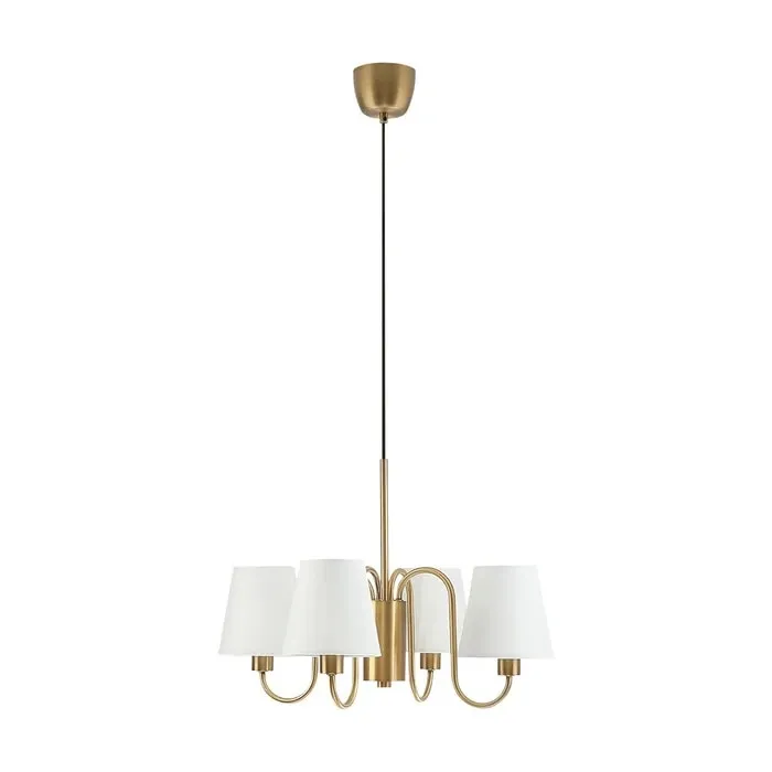 Lustra Classic KL104010, 4 x E14, alama + alb, clasic