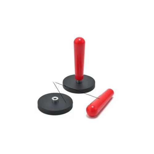 Magnet negru pentru montaj folie carbon — imaginea 2