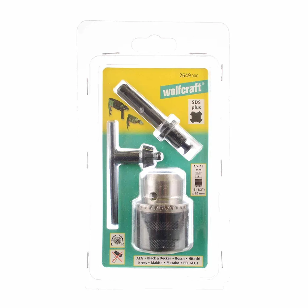 Mandrina rapida SDS Plus Wolfcraft, 13 mm