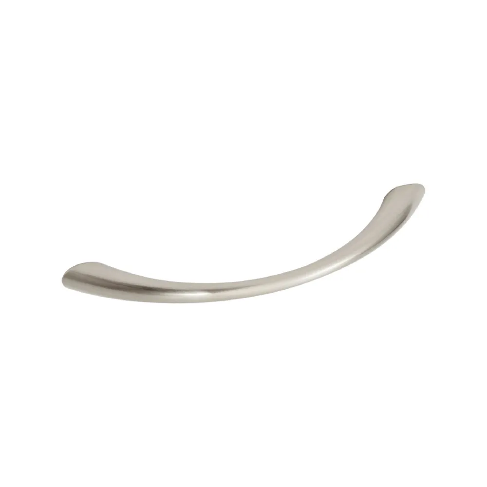 Maner mobila Inspire Chic, 96 mm, zamac, gri, finisaj satinat