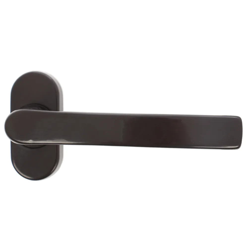 Maner pentru fereastra Bati, aluminiu, maro, 150 mm