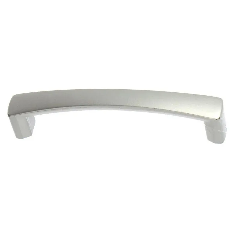 Maner pentru mobila, din plastic, finisaj crom satinat, M 484.30.23, M4 x 96 mm