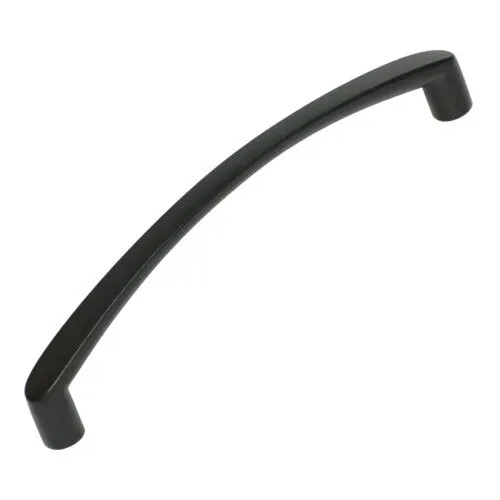 Maner pentru mobila distanta perforatii 128mm, zamac negru