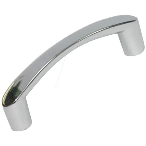 Maner pentru mobila, distanta perforatii 64mm, zamac cromat lucios, 73x23x10mm