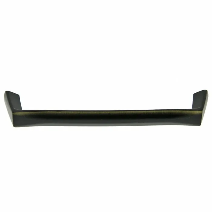 Maner pentru mobila, metalic, finisaj alamit antic, M 880.04, M4 x 128 mm