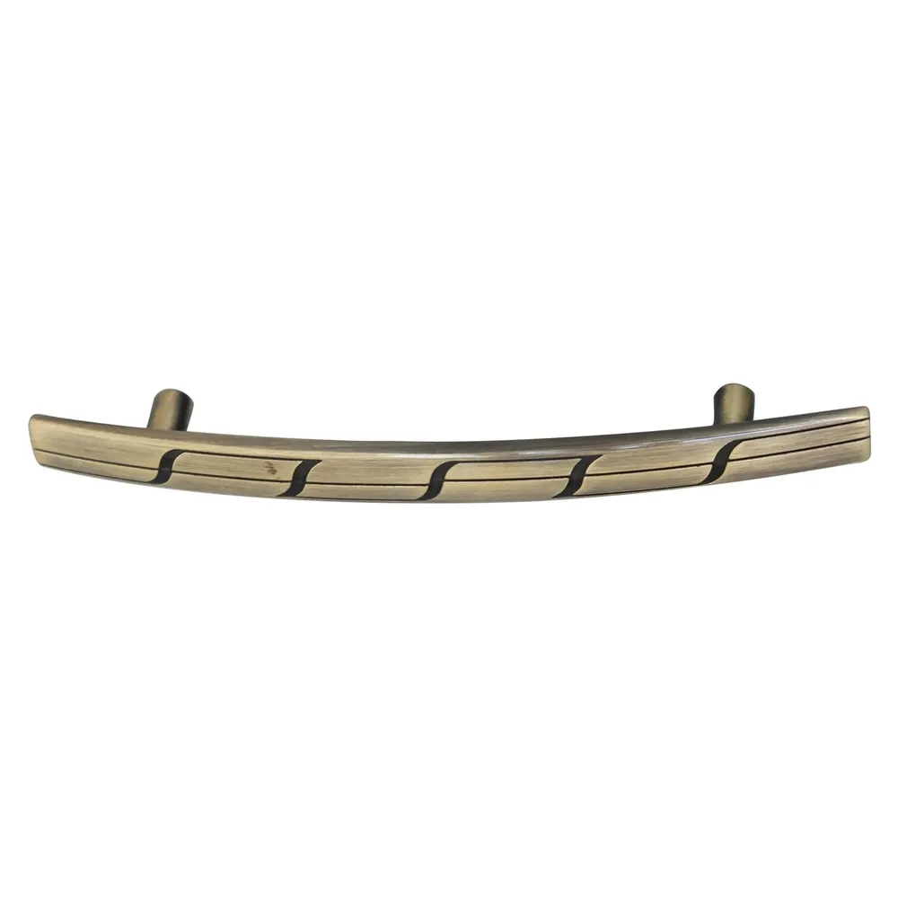 Maner pentru mobila, metalic, finisaj grafiat, M 487.75.39, M4 x 96 mm