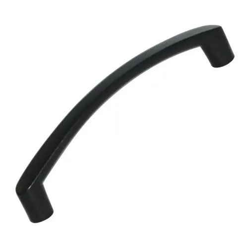 Maner pentru mobila, negru, 96mm distanta perforatii, 105x25x10mm