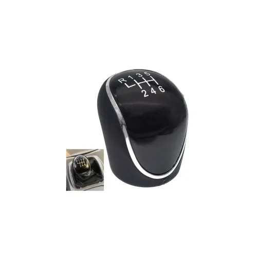 Maner schimbator auto din plastic compatibil Ford Mondeo, Focus, Kuga cu 2 adaptoare pentru 5 si 6 viteze — imaginea 4