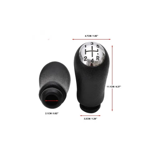 Maner schimbator auto plastic compatibil Dacia Logan / Renault Megane / Clio 5 viteze — imaginea 4