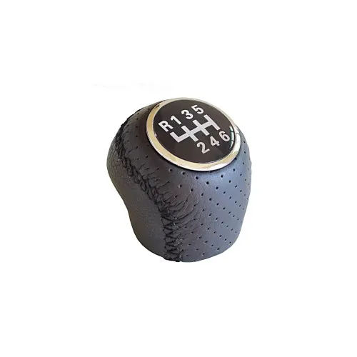 Maner schimbator imitatie piele compatibil Fiat Ducato, Peugeot Boxer, Citroen Jumper cu 2 adaptoare 5 si 6 viteze