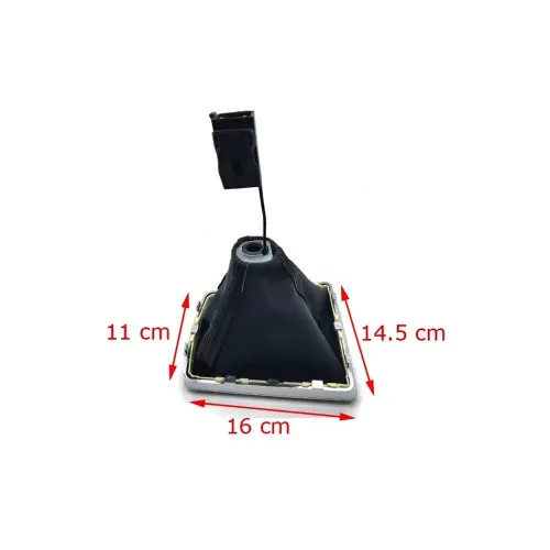 Maner si manson schimbator auto imitatie piele compatibil Opel Astra H 2006-2010 cu 2 adaptoare pentru 5 si 6 viteze — imaginea 3