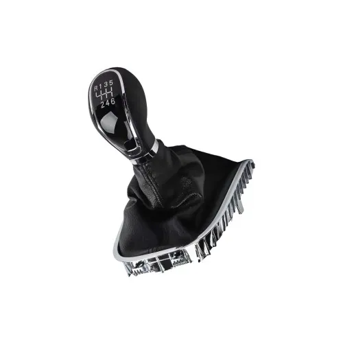 Maner si manson schimbator imitatie piele compatibil Opel Astra Buick excelle GT/XT cu 2 adaptoare pentru 5 si 6 viteze — imaginea 2