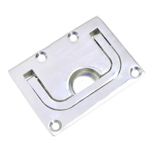 Maner slim pentru usi glisante Pösamo Nautic Pro 75x76 mm, inox A4