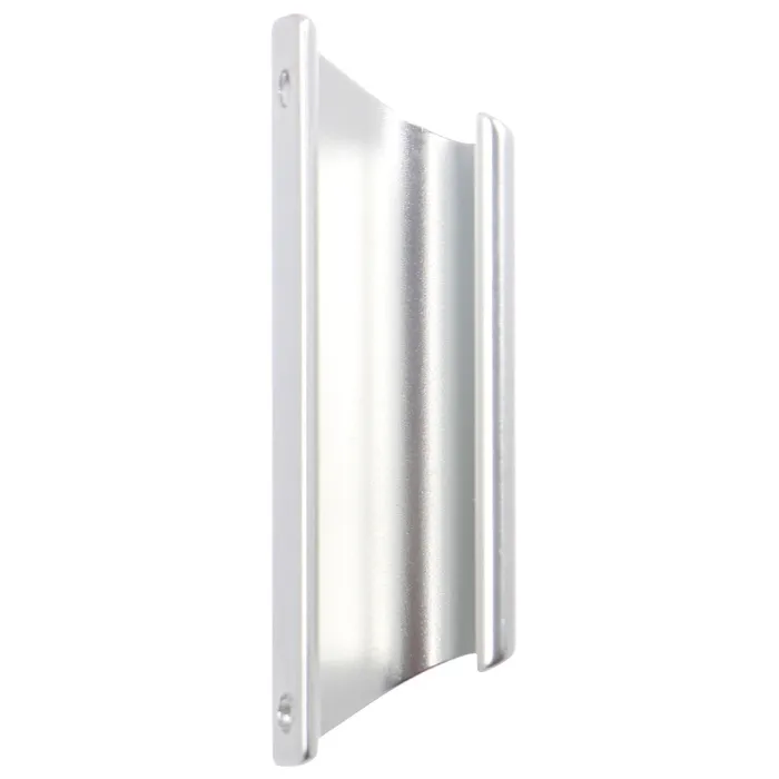 Maner usa balcon, tip scoica, argintiu, 92 x 27.36 mm
