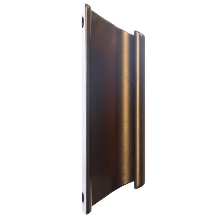 Maner usa balcon, tip scoica, bronz, 92 x 27.36 mm