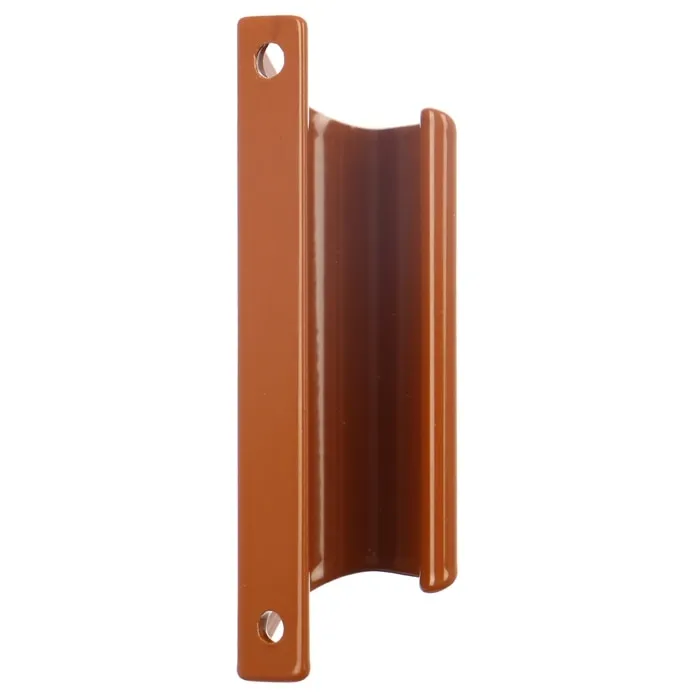 Maner usa balcon, tip scoica, stejar, 92 x 27.36 mm