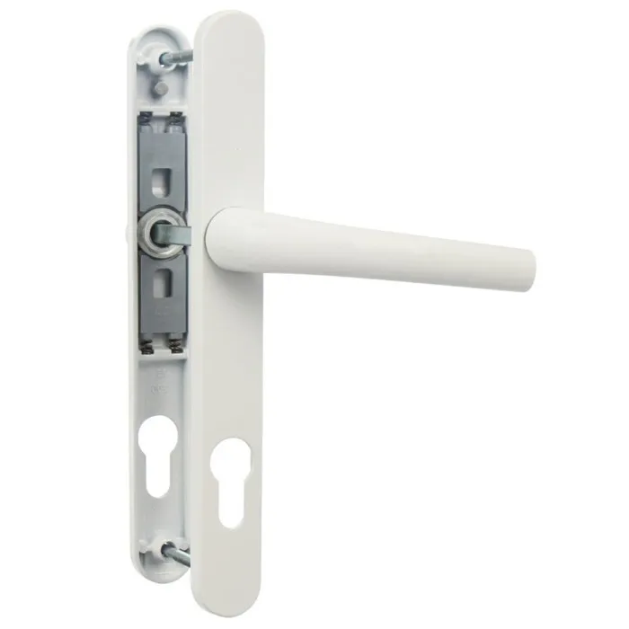Maner usa interior, cu sild, Safir, pentru cilindru, aluminiu, alb, 92 mm