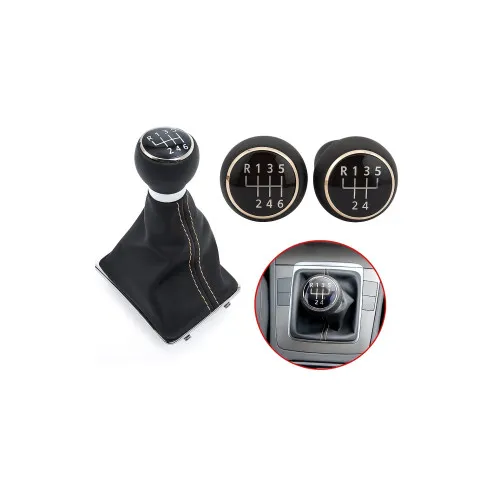 Manson schimbator si maner compatibil Volkswagen Golf VI MK5/MK6 2005-2014 cu 2 adaptoare pentru 5 si 6 viteze — imaginea 2