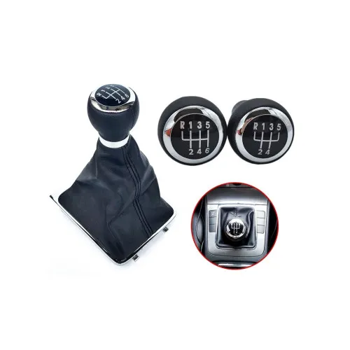Manson schimbator si maner compatibil Volkswagen Golf VI MK5/MK6 2005-2014 cu 2 adaptoare pentru 5 si 6 viteze — imaginea 2