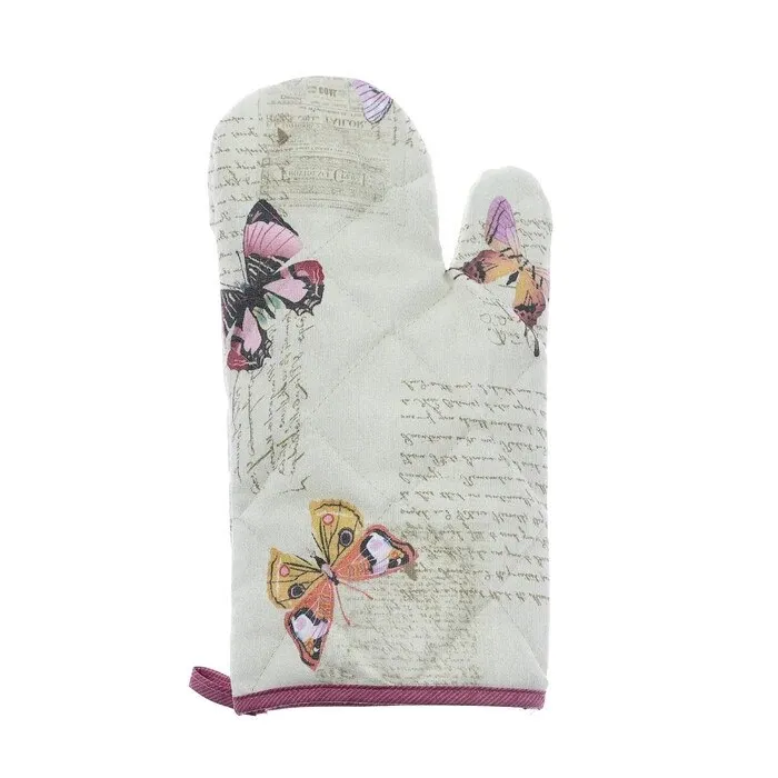 Manusa bucatarie Papillon, bumbac + poliester, multicolor, 17 x 22 cm