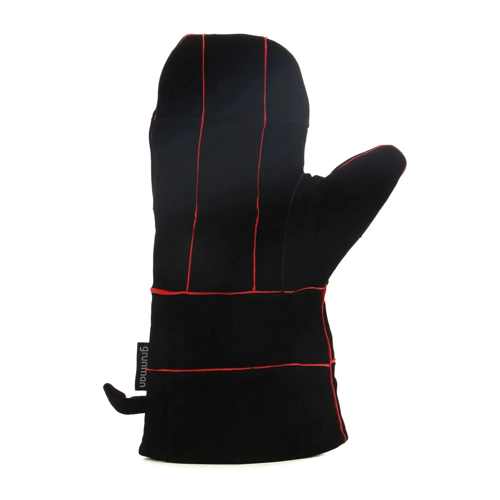 Manusa pentru gratar Grunman KY887, piele