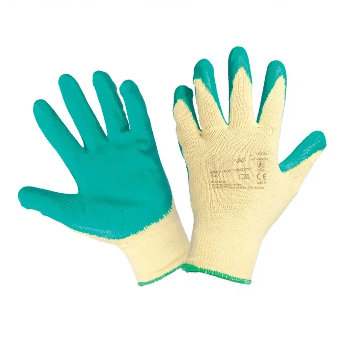 Manusi antiintepatura Meralda EM32, textil + latex natural, marimea M