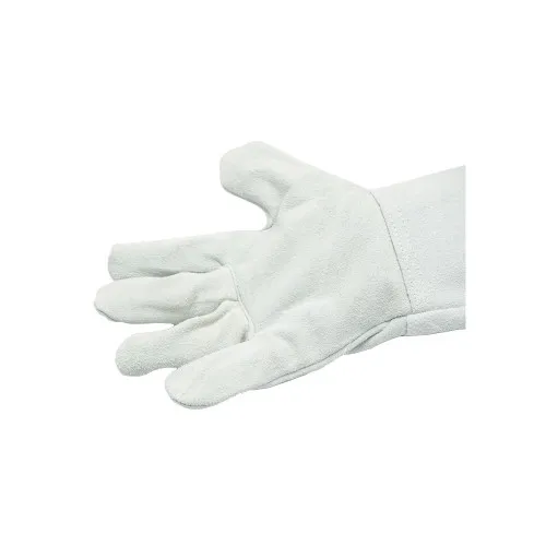 Manusi de sudura din piele bovina captusite cu manseta protectie 15 cm lungime 35 cm marimea 10 — imaginea 3