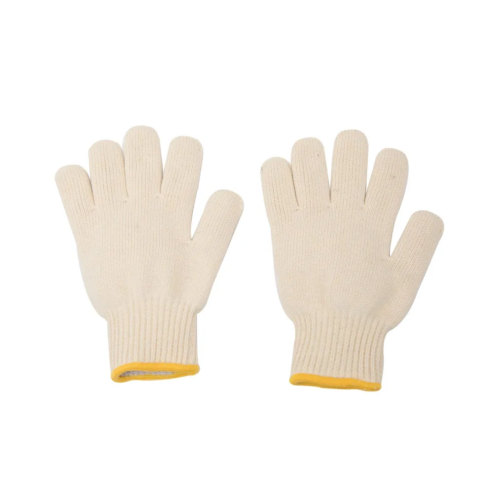 Manusi protectie termica Dexter, bumbac, marimea 10 (XL), crem