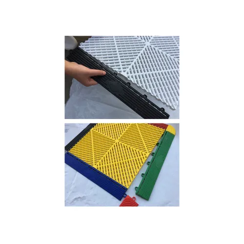 Margine pardoseala modulara tip mama PP 40x6x1.8cm garaj trafic intens Gri — imaginea 3