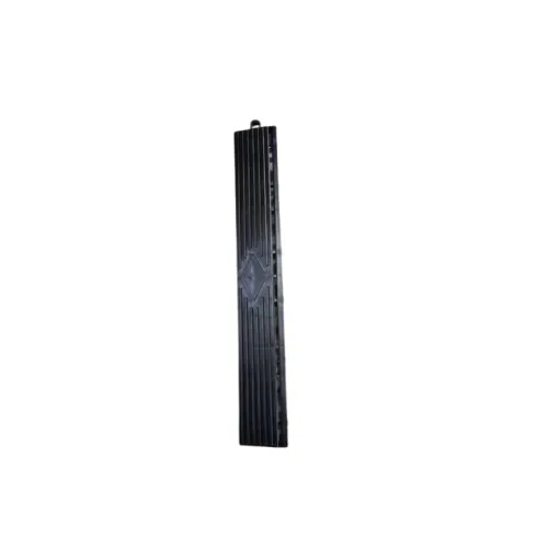 Margine pardoseala modulara tip tata PP 40x6x1.8cm garaj trafic intens Negru