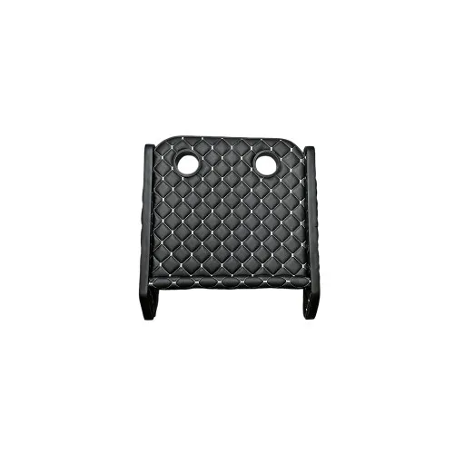 Masa de bord cu 2 suporti pentru pahare ,piele ecologica culoare Negru cusatura Gri compatibila Peugeot Boxer — imaginea 3