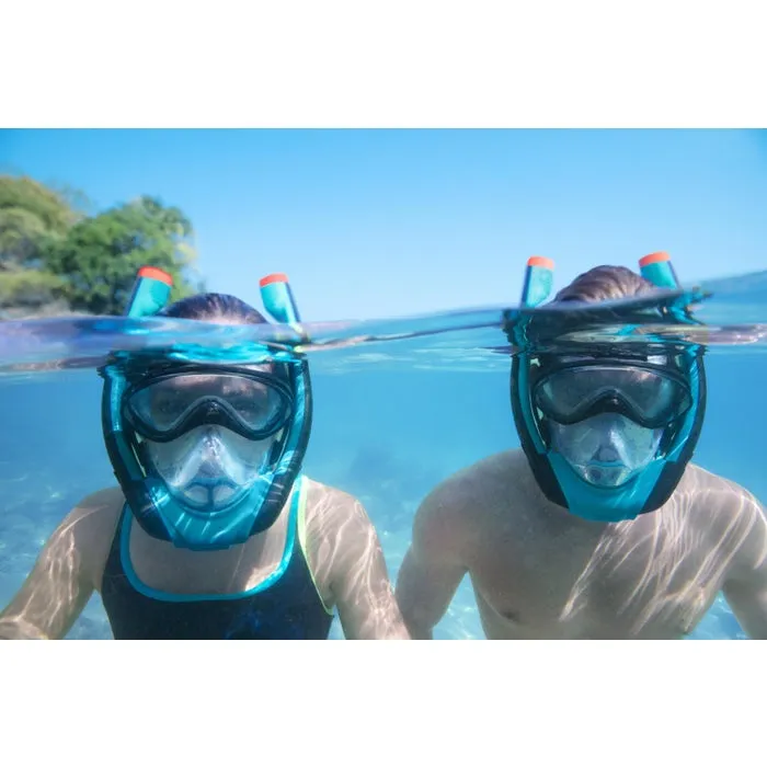 Masca de scufundare, Hydro Pro Bestway 24060, marime S/M, silicon + ABS, albastru + negru — imaginea 8
