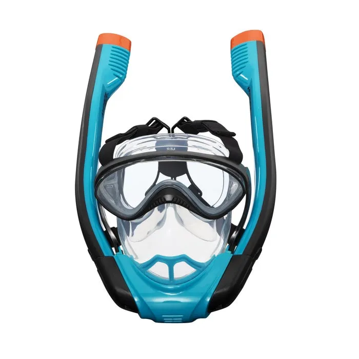 Masca de scufundare, Hydro Pro Bestway 24060, marime S/M, silicon + ABS, albastru + negru