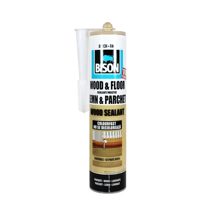 Mastic pentru lemn, Bison Wood Sealant, fag, 300 ml